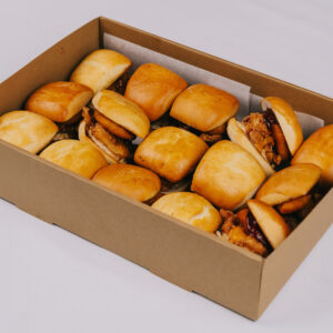 Mini BBQ Chicken Burgers