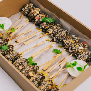 Moroccan Lamb Kofta Skewers
