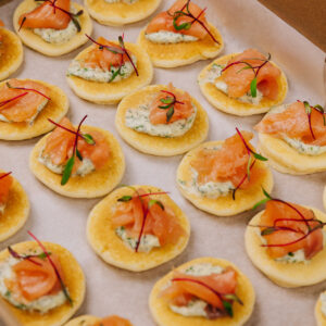 Smoked Salmon Blini